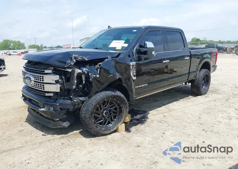 2019 Ford F-250 Platinum from USA, damaged, VIN 1FT7W2BT3KED98410